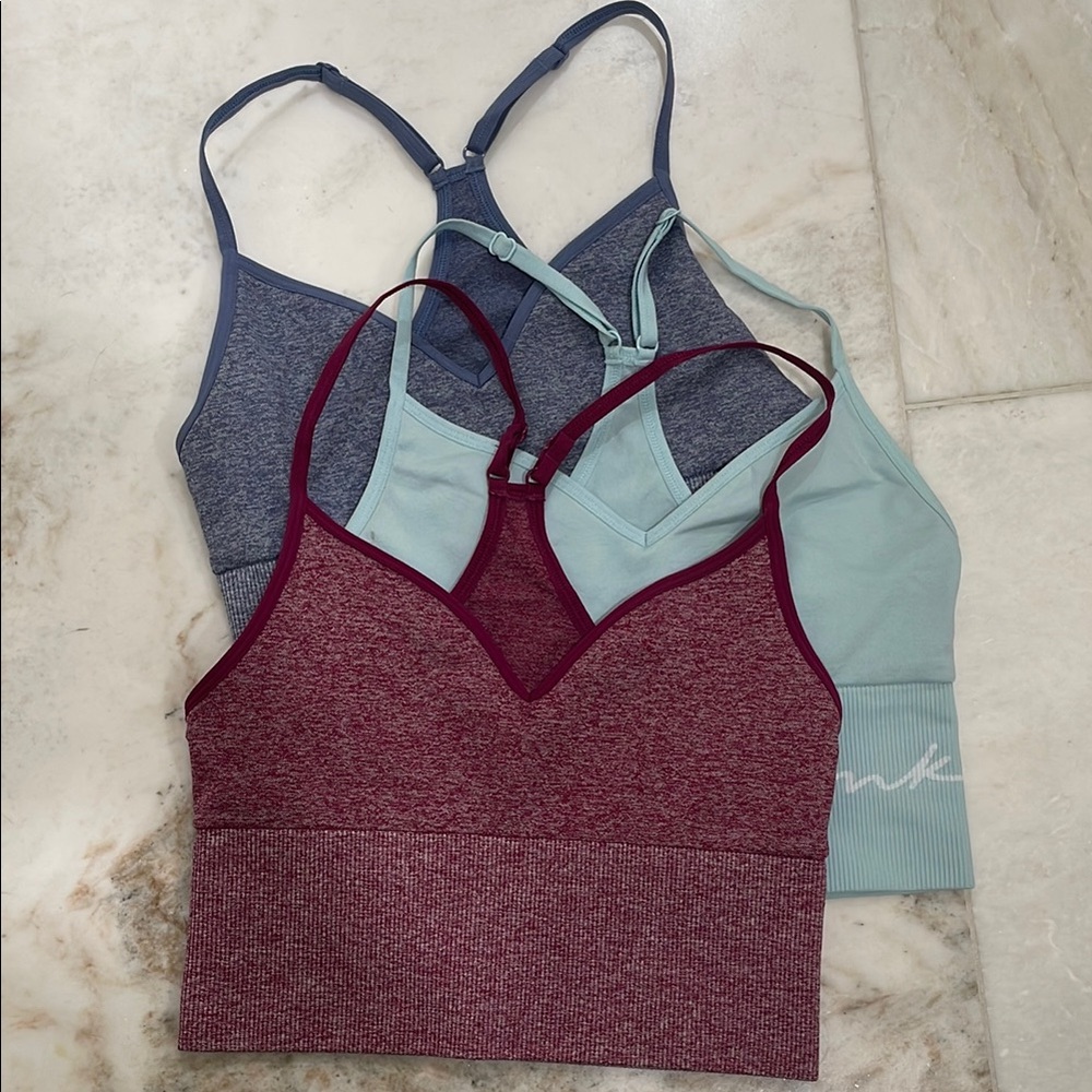 PINK Victoria's Secret Sports Bra Bundle XS
